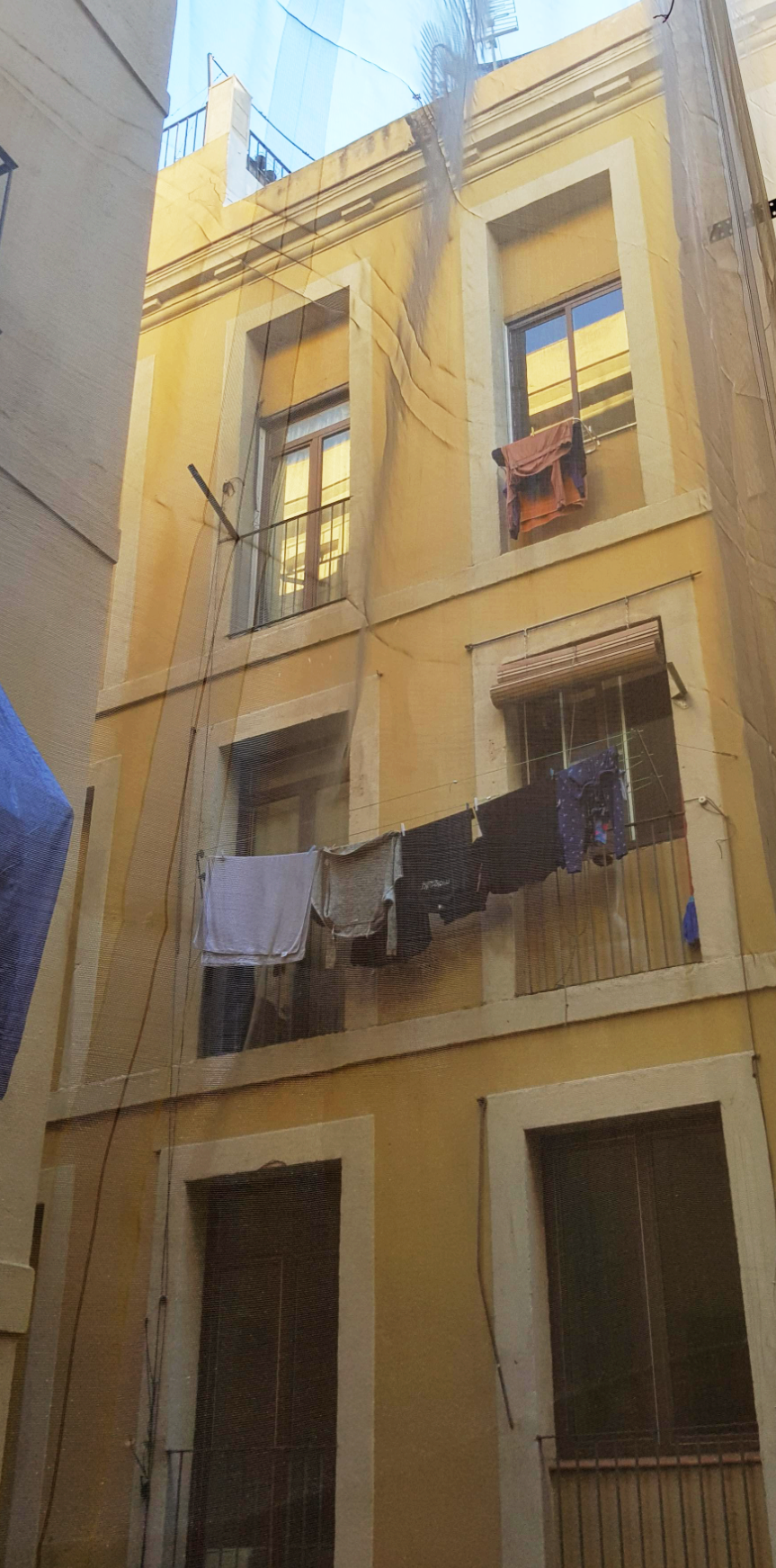 스페인 바르셀로나 구시가지 건물