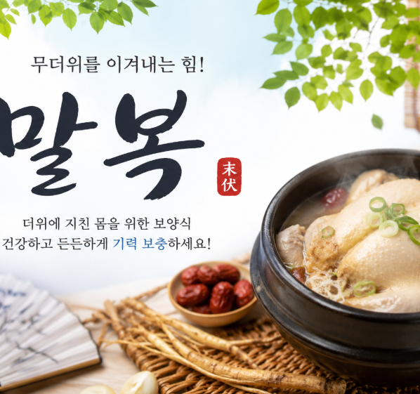 말복 음식
