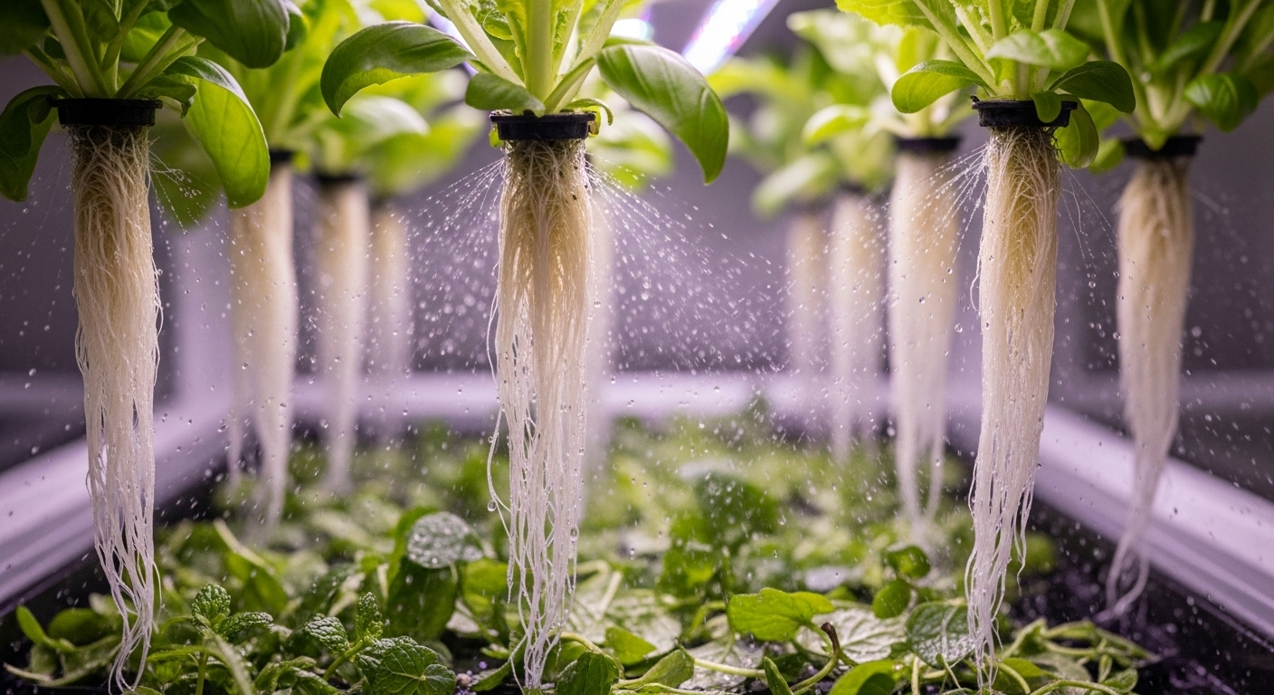 우주 농업과 에어로포닉스