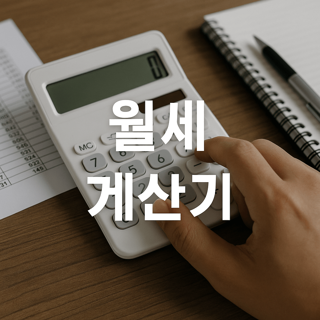 부동산 월세 계산기