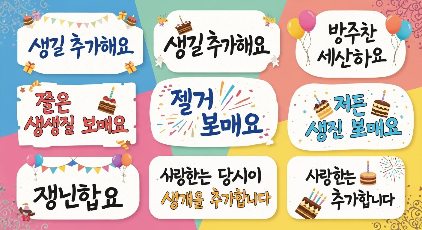 생일축하 메세지 문구