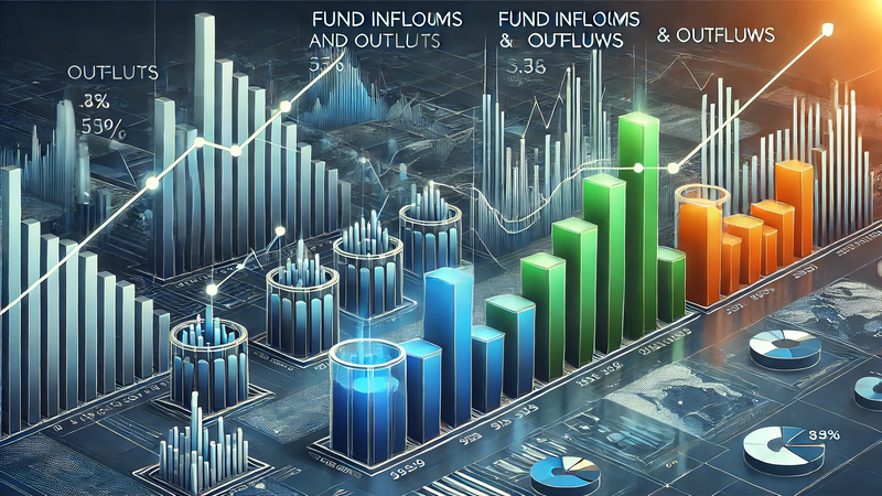 글로벌 자산군별 펀드 자금 흐름도