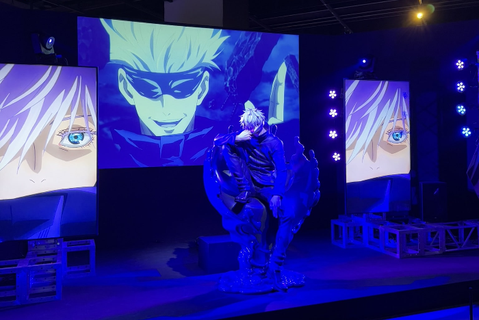 주술회전 전시회 이미지