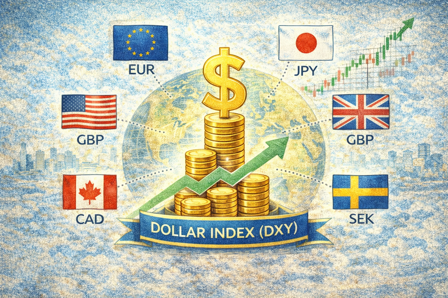 달러 인덱스 DXY 쉽게 이해