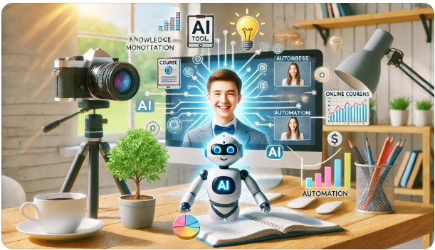 AI 하나면, 누구나 온라인 강의로 수익 만들 수 있어요