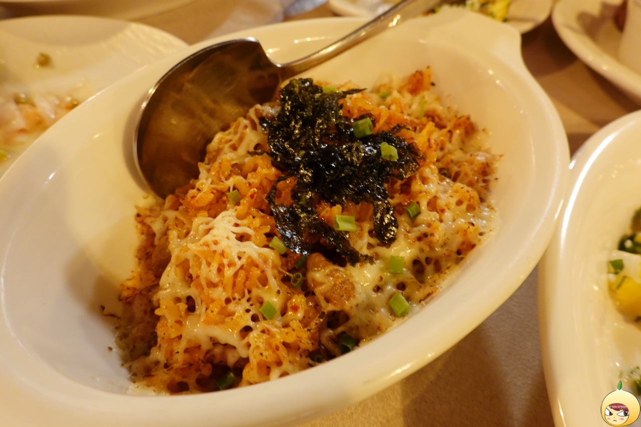 목살 치즈 김치필라프