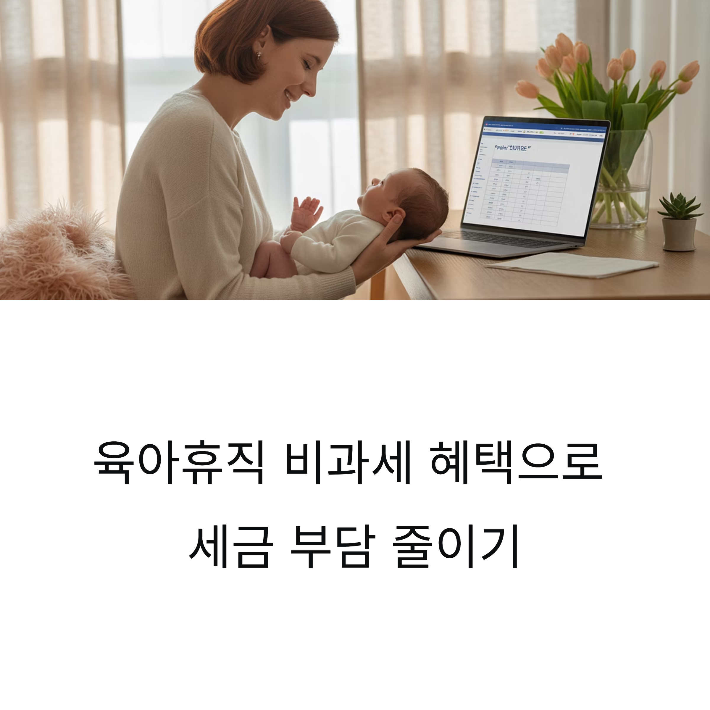 육아휴직 비과세 혜택 신청방법 총정리 – 교육비 부담도 덜 수 있어요