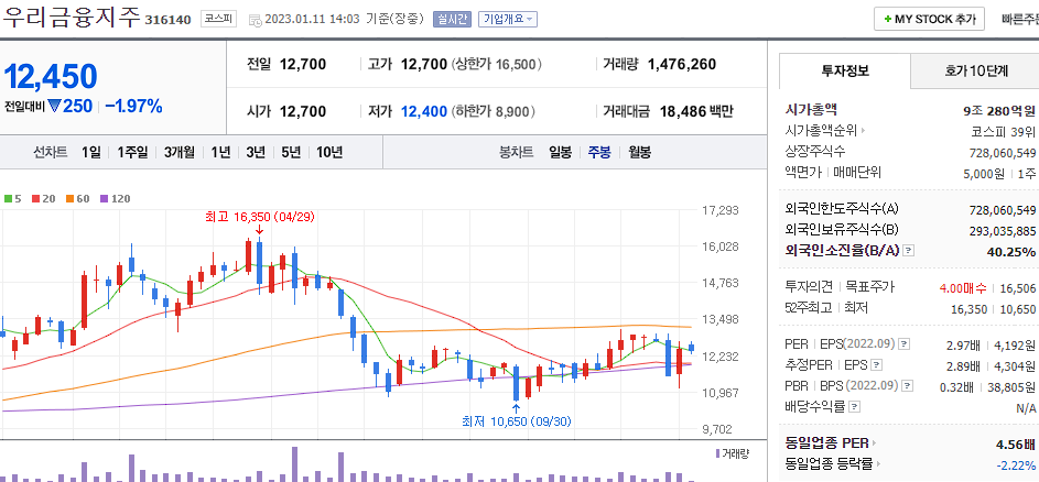 우리금융지주