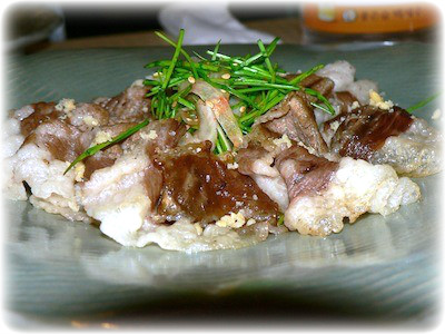 차돌배기 구이