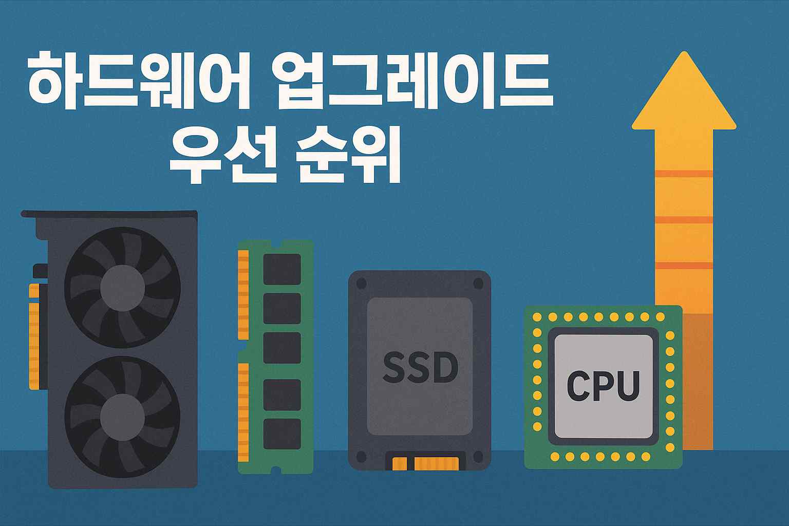 하드웨어 업그레이드 우선 순위