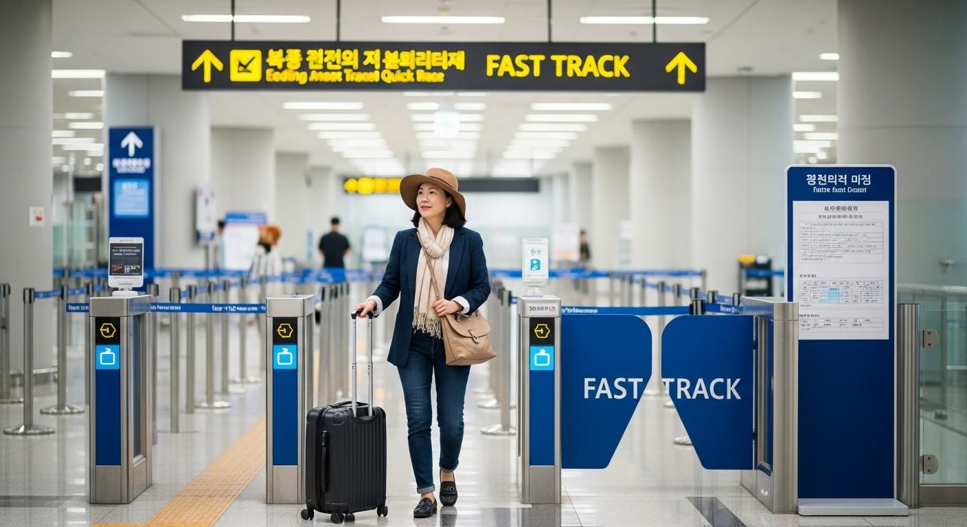 김포공항 패스트 트랙
