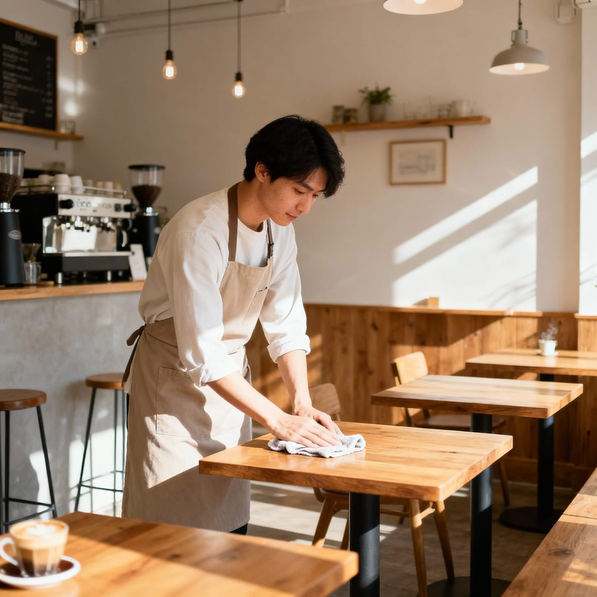 슬로우 라이프 속 한적한 동네 카페의 주말 아르바이트 일기