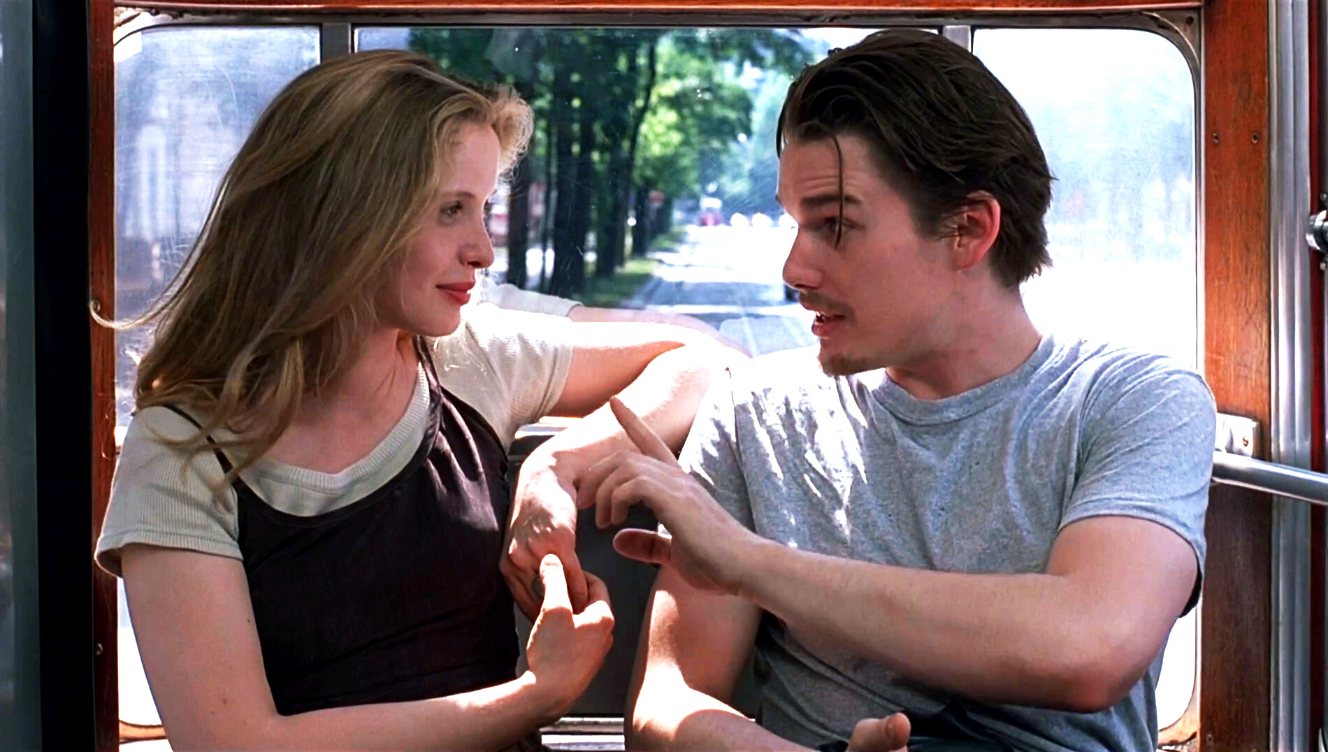 비포 선라이즈 Before Sunrise (1996) 영화 장면