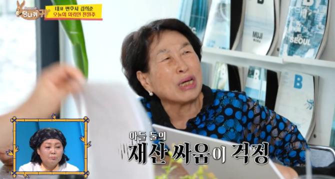 전원주 건물·재산 관련 이미지│주식 투자와 부동산 소유로 알려진 배우 전원주 유언장 쓰는 모습