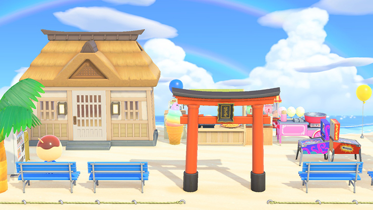 탁호 - 축제가 있는 삶 / 모동숲 해피홈 파라다이스 주민 가구