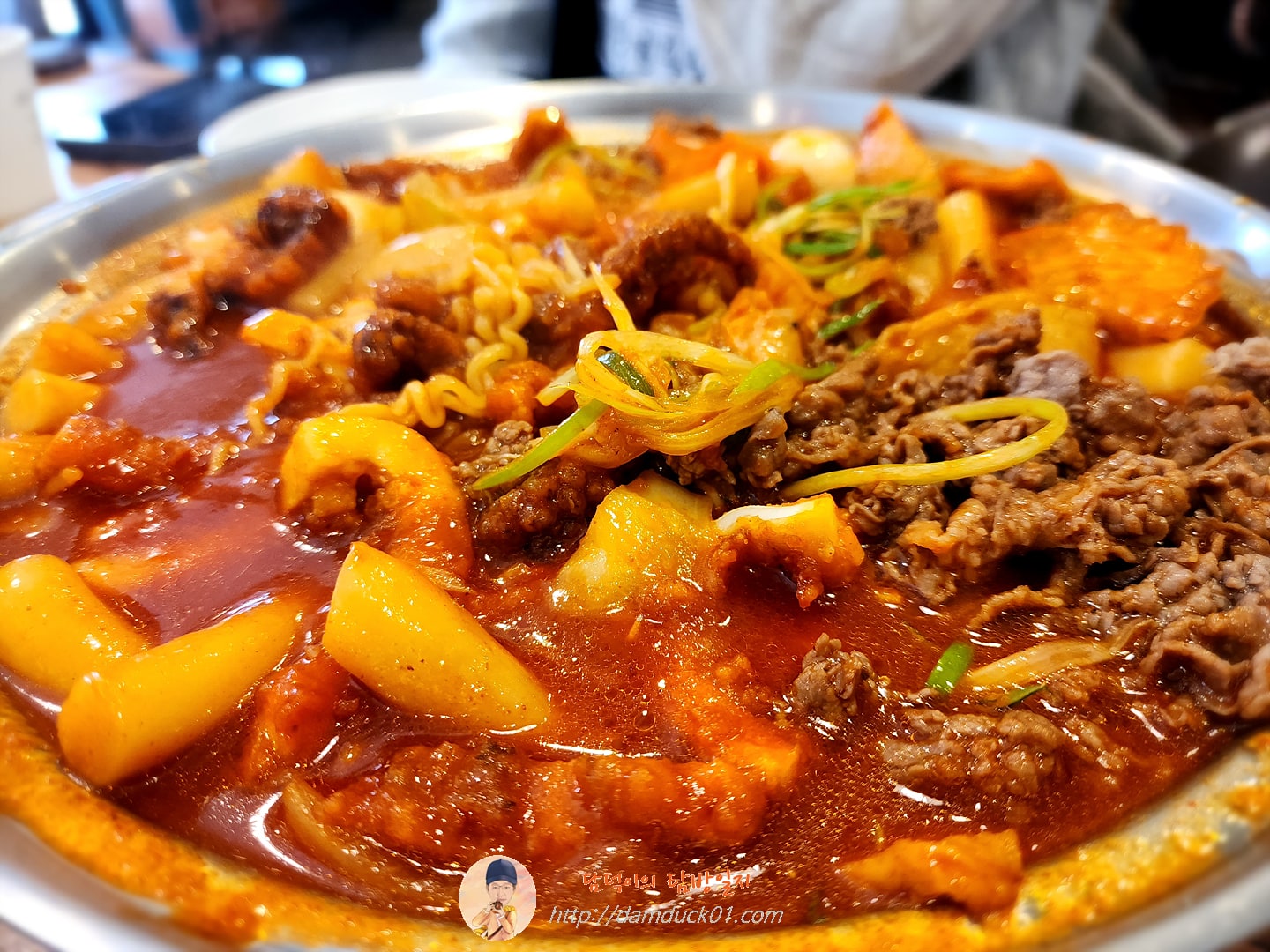 통큰오짱떡볶이 + 차돌토핑