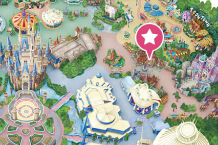 디즈니 지도