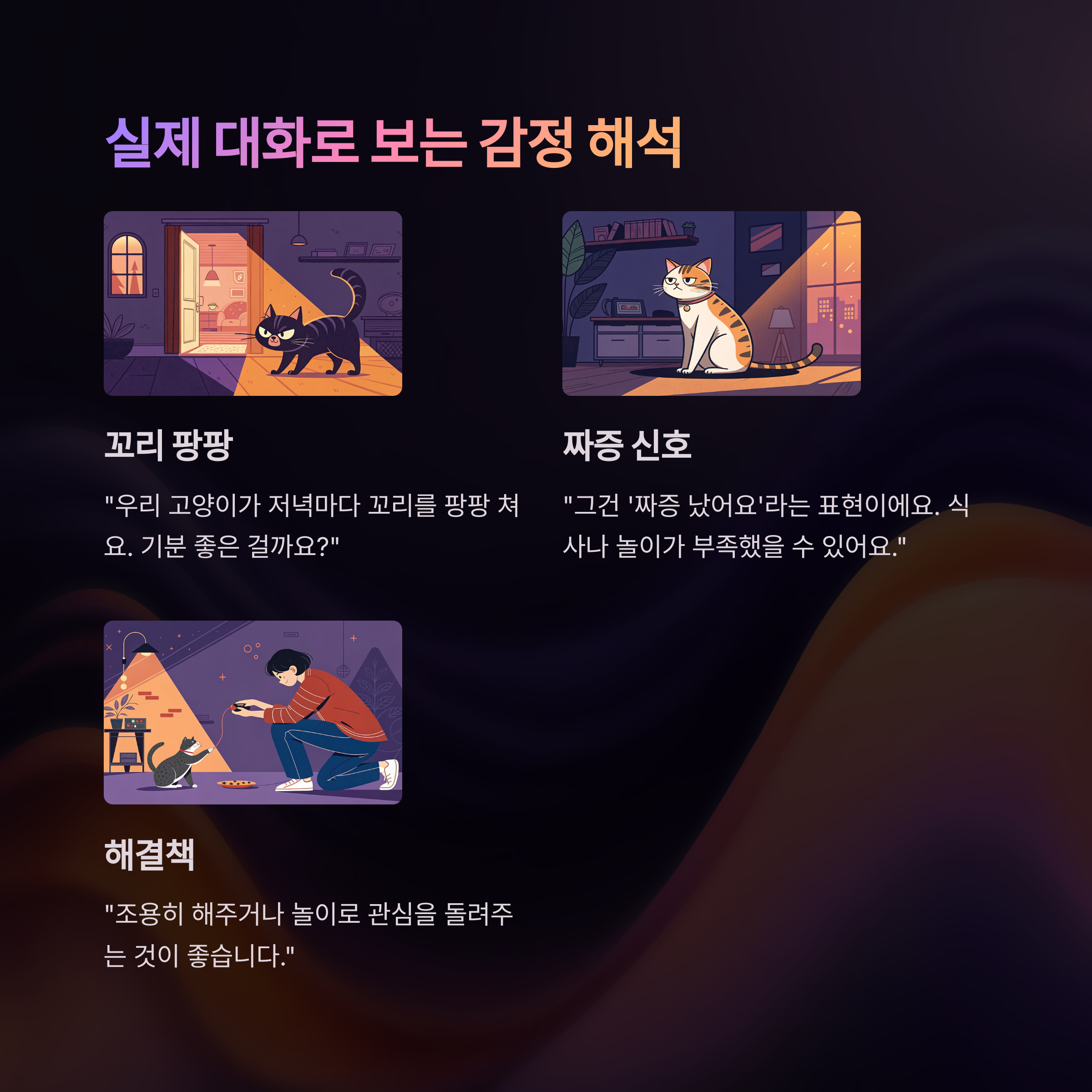 실제 대화로 보는 감정 해석
