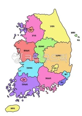우리나라지도 크게보기 한국지도 이미지 대한민국지도 알아보기_15
