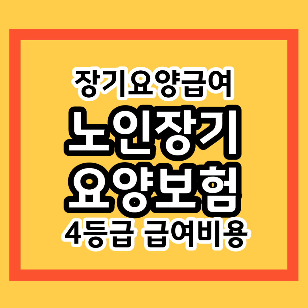 노인장기요양보험 4등급