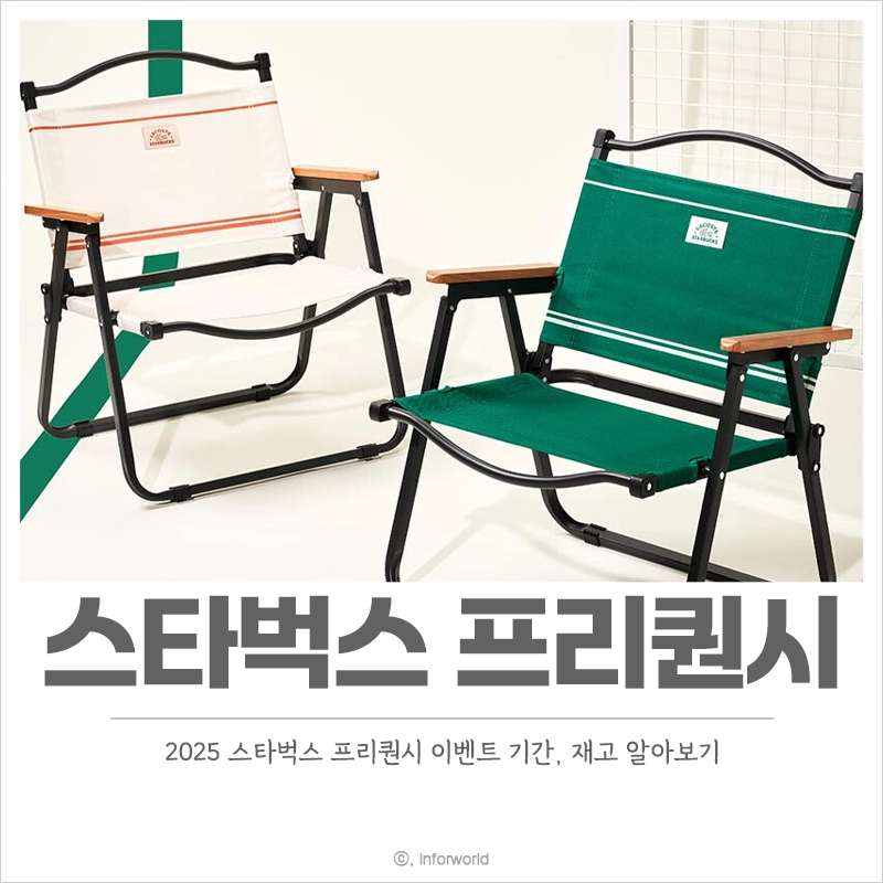 2025-스타벅스-프리퀀시-기간-재고-라코스테-가방-타월-체어