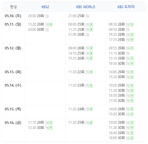 독수리 오형제를 부탁해 재방송 다시보기(+OTT)