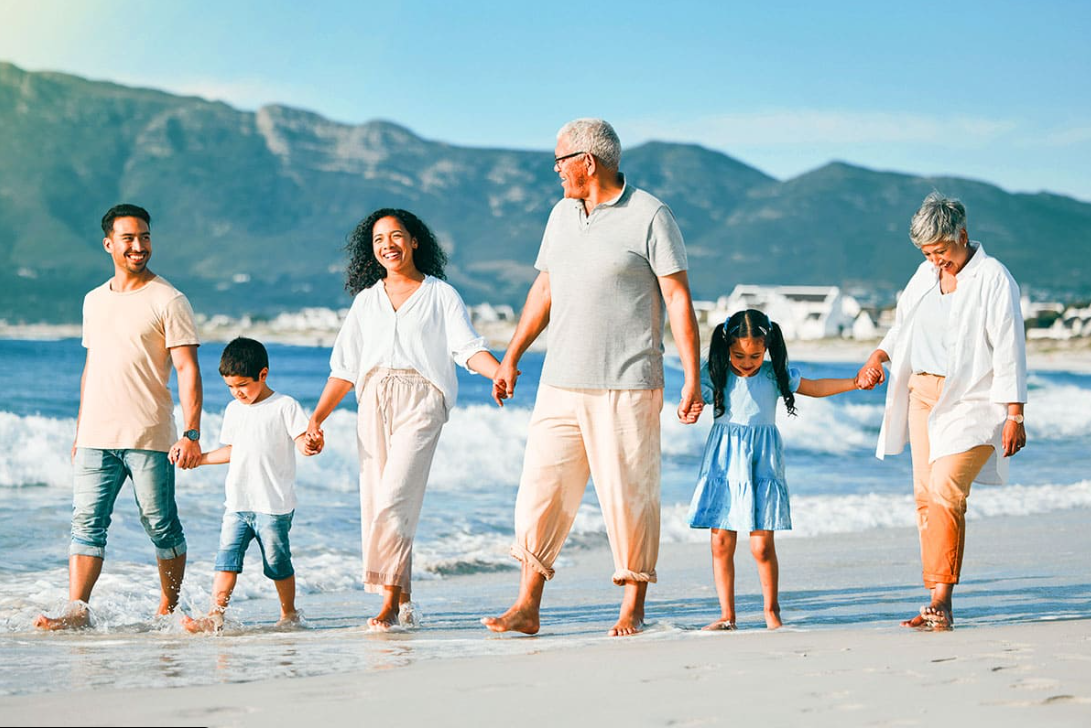 부모님과 가족 여행 이미지