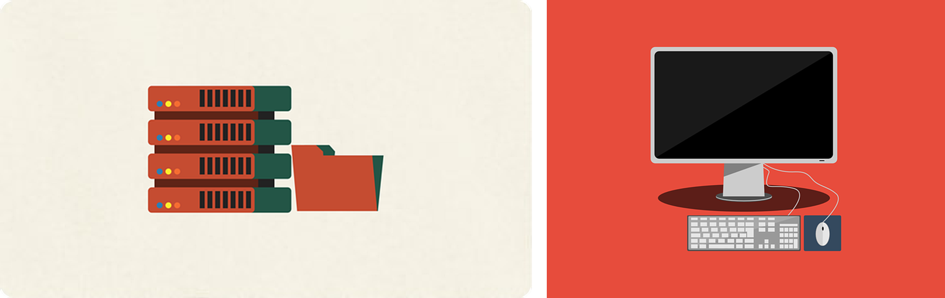 시스템(서버 등), 앤드포인트(PC 등)