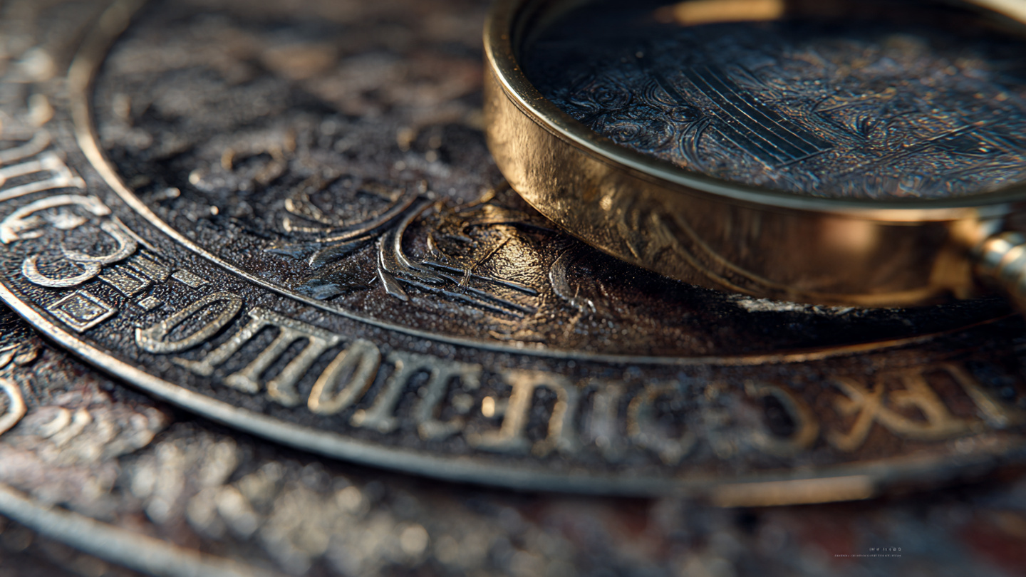 런아웃 매트릭스 각인 확대 확인