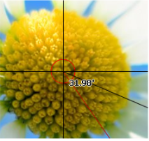 픽픽 각도기 기능