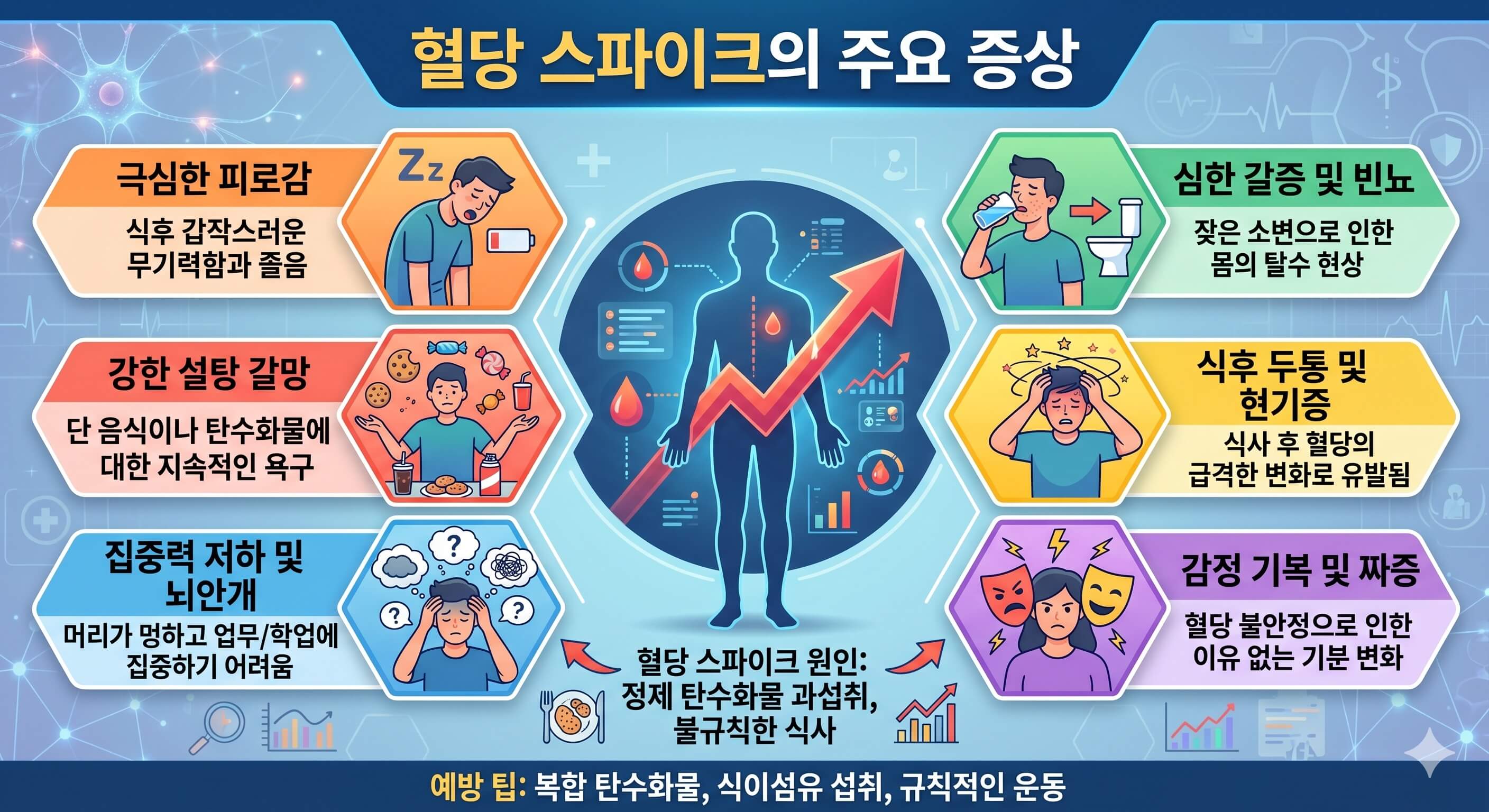 혈당 스파이크 증상