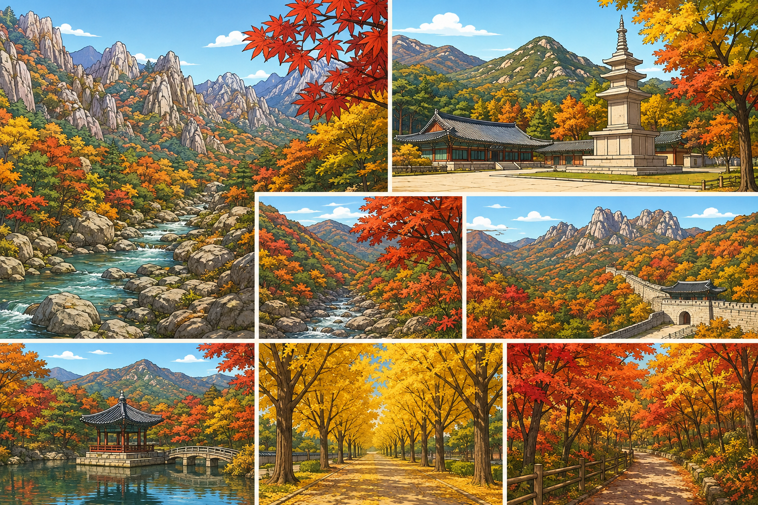 전국 단풍 절정 시기