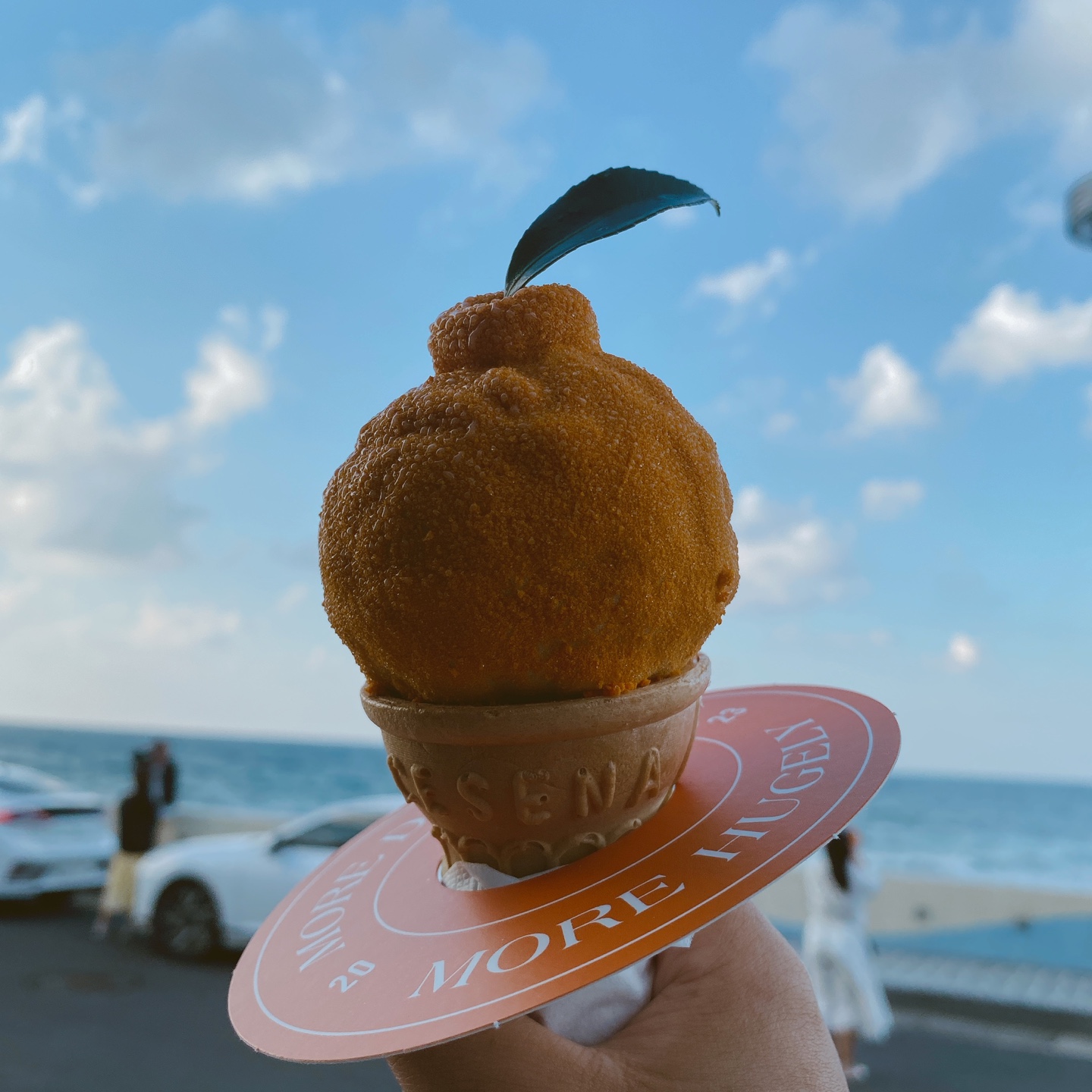 제주공항 & 용연계곡 근처 한라봉 젤라또 카페 휴즐리제주 한라봉젤라또 현무암젤라또 주차 리뷰 추천