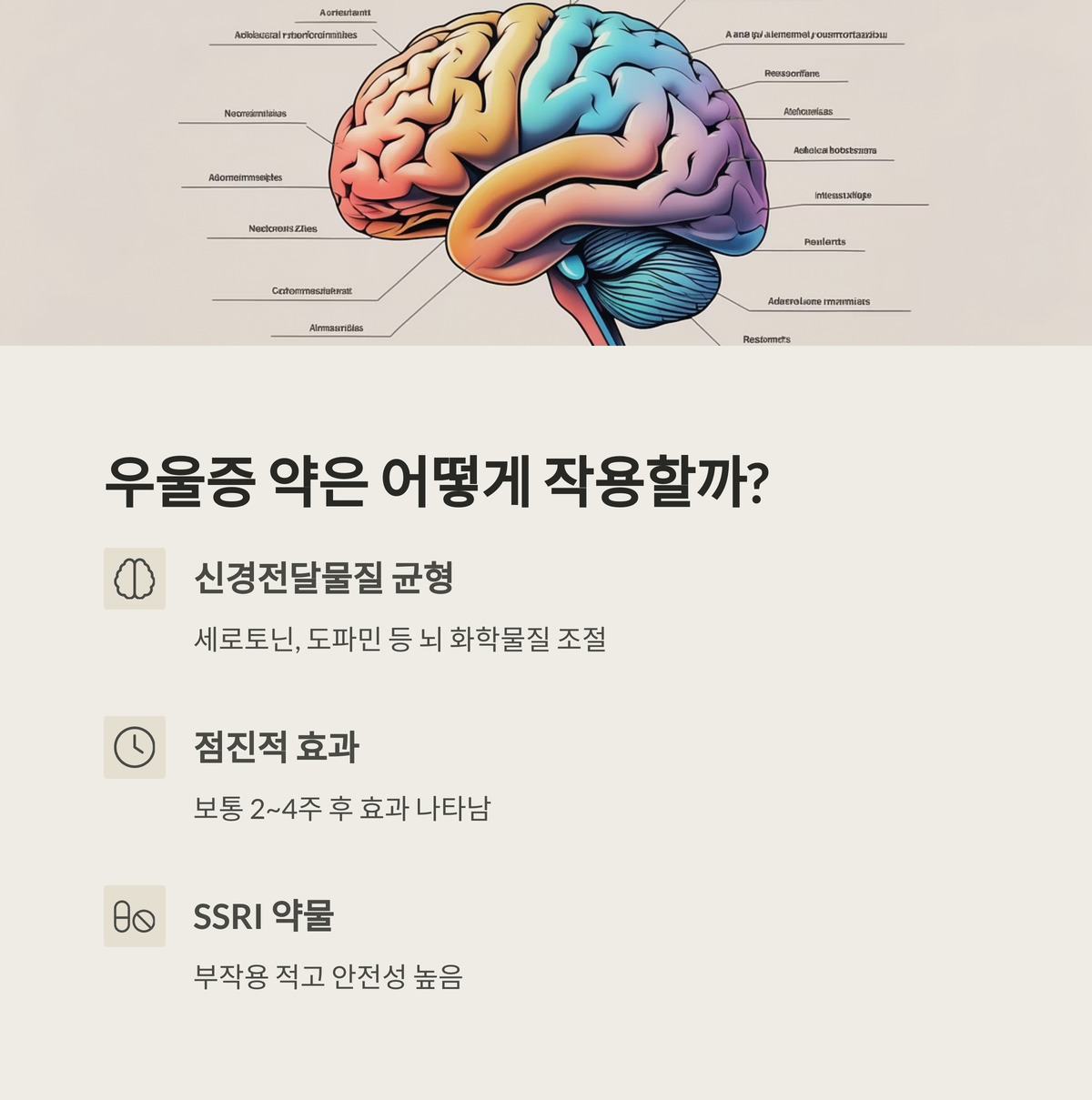 우울증 약, 어떻게 기분을 바꿀까?