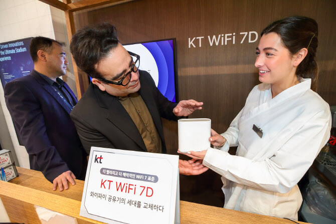 KT 김영섭 대표 발걸음 "올해에는 반드시 MS와 가시적인 성과낼 것"