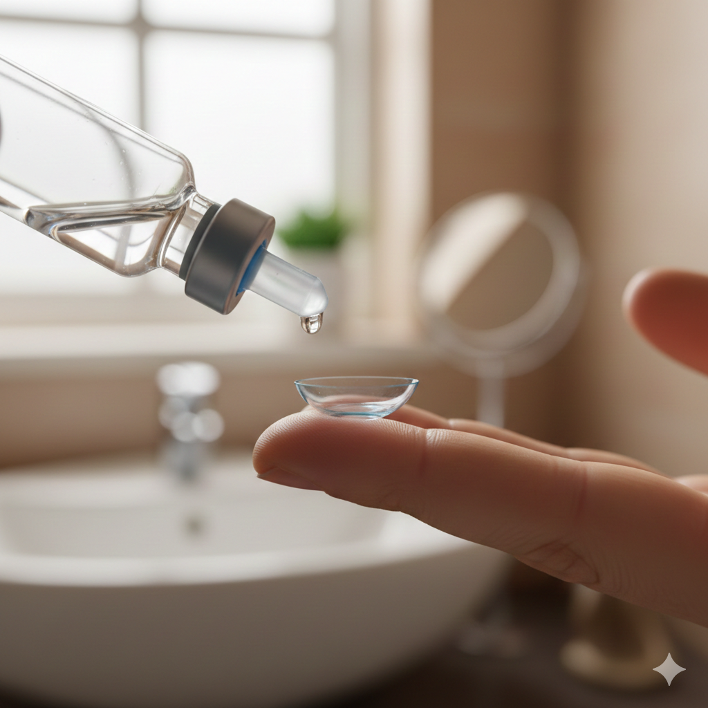 랜즈와 인공 눈물 사진