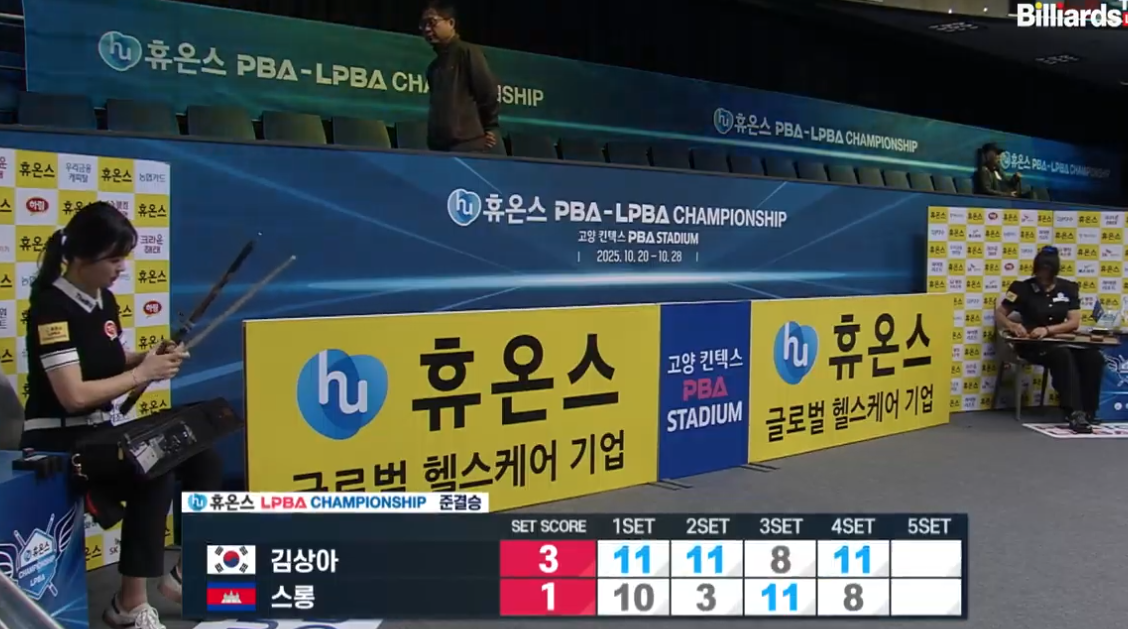 김상아, 스롱피아비선수