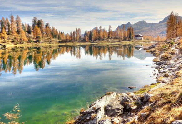 세계여행 호수 사진