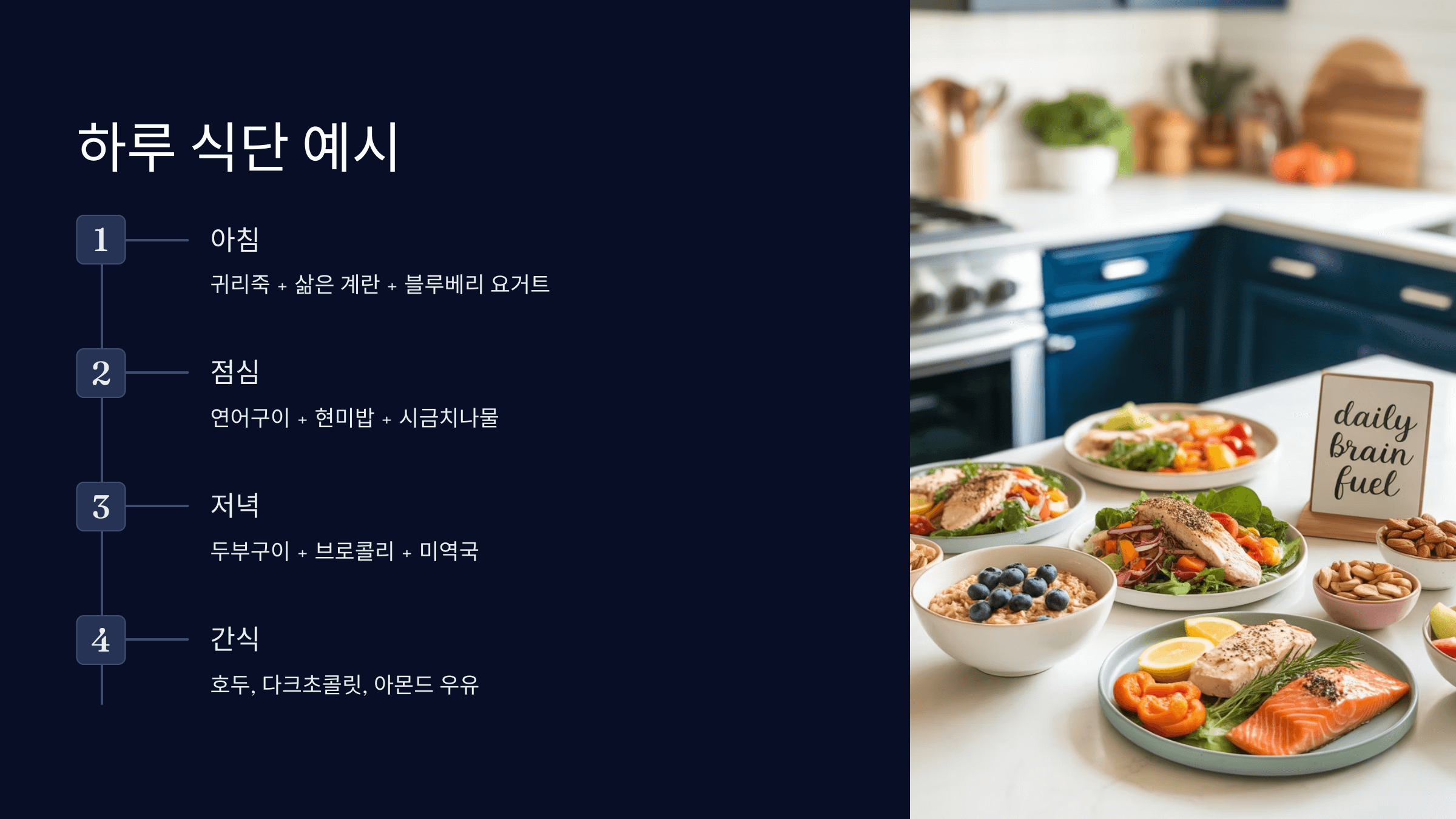 하루 식단