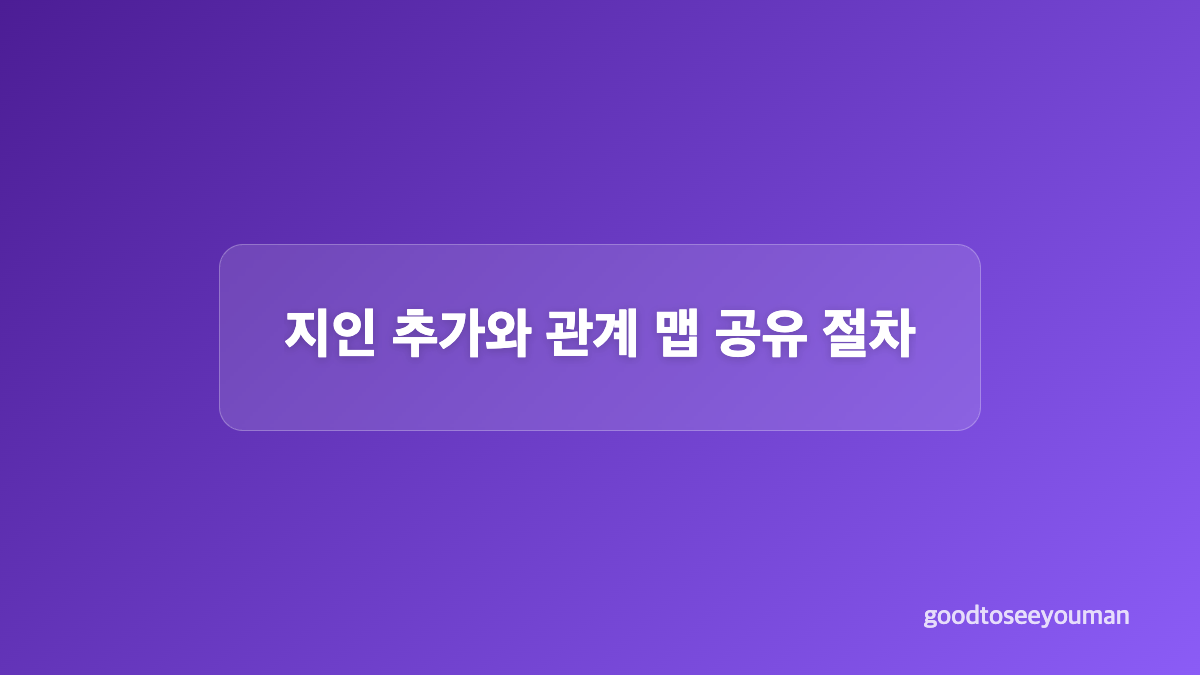 사주도령 귀인지도 관계 맵과 케미 점수 읽는 순서