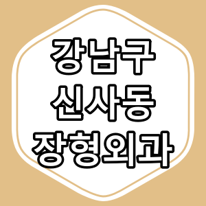 서울 강남구 신사동 정형외과 전문의 진료 하는 동네 의원