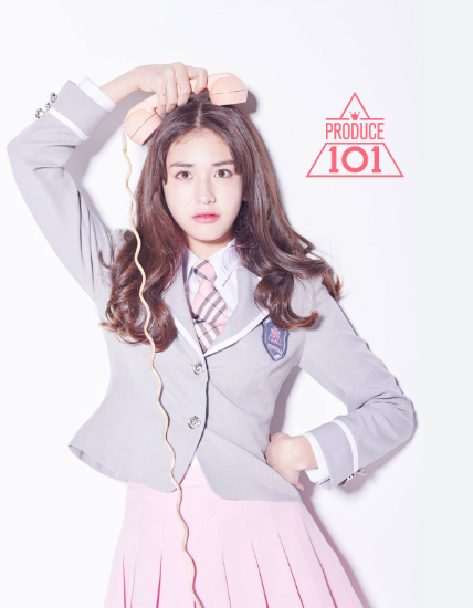 프로듀스101 시절 가수 전소미