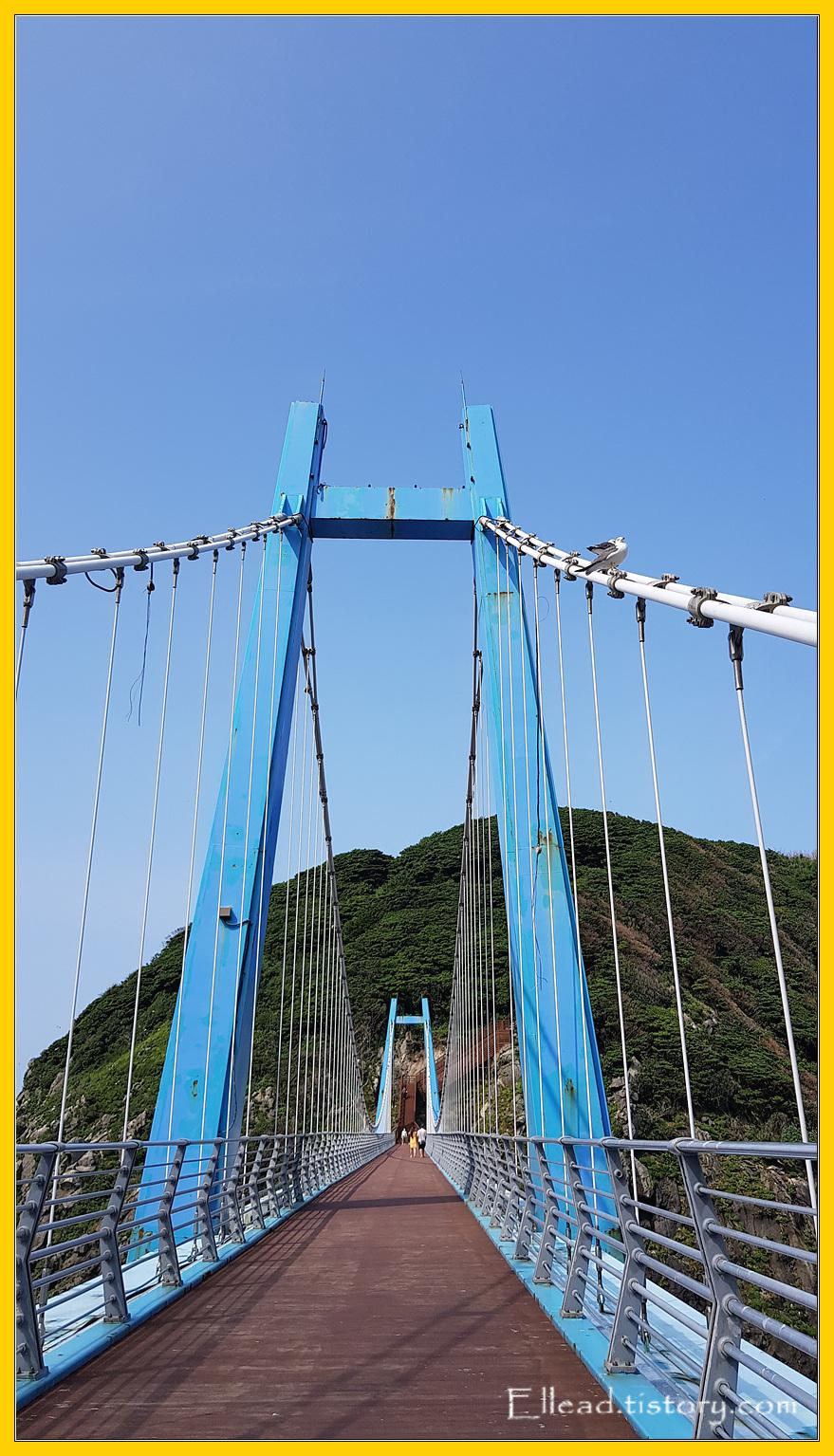 관음도로 가는 연결 다리다.