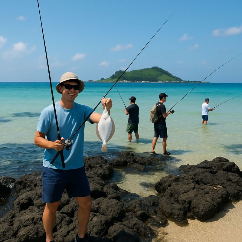 제주 협재 낚시 광어 (서식조건, 공략기법, 시즌전략) 관련사진