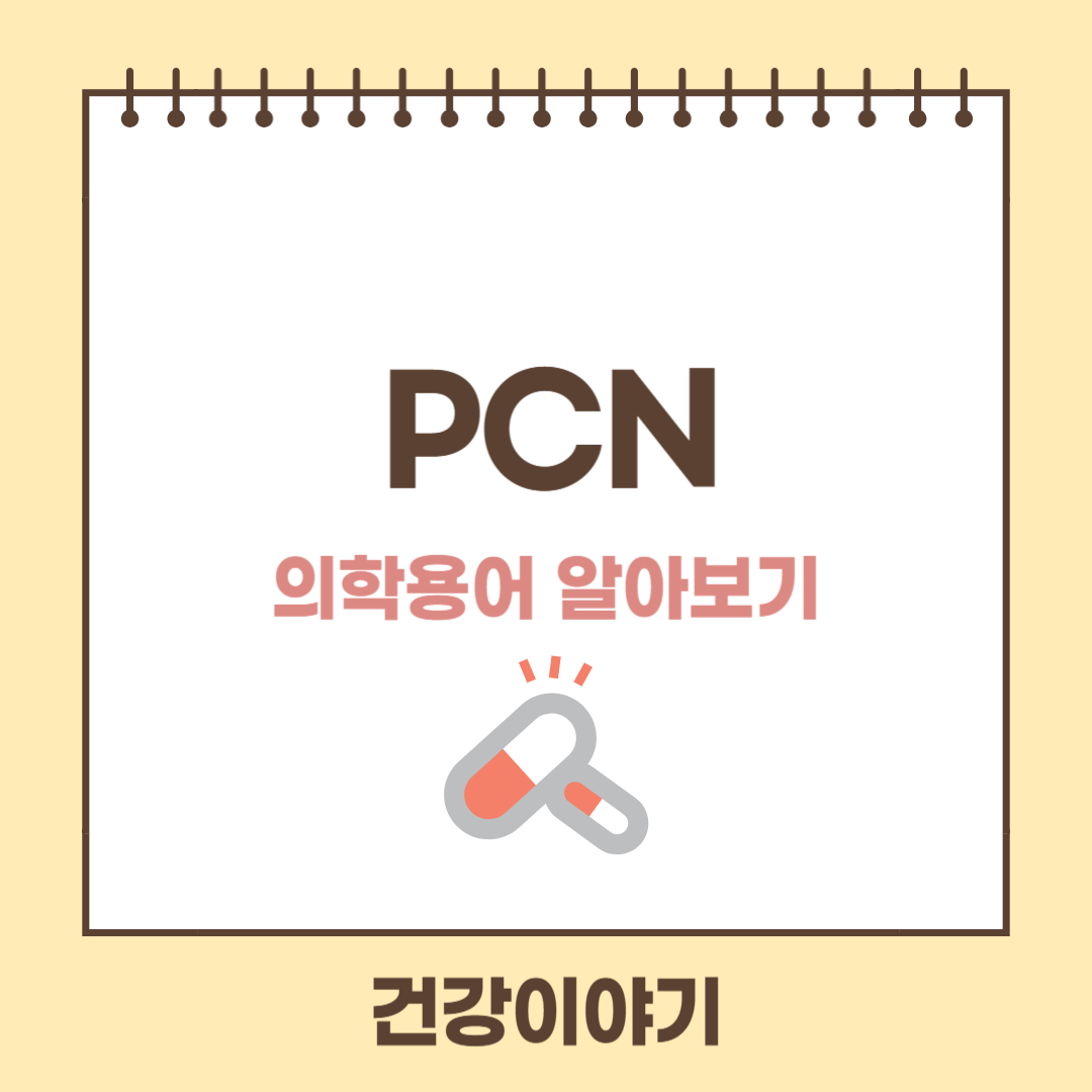 의학용어 PCN