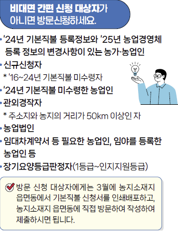 2025 공익직불제 신청방법 기간 대상 이의신청