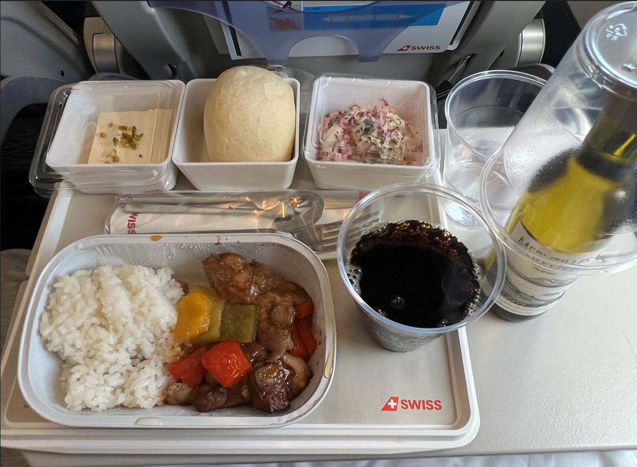 스위스항공기내식