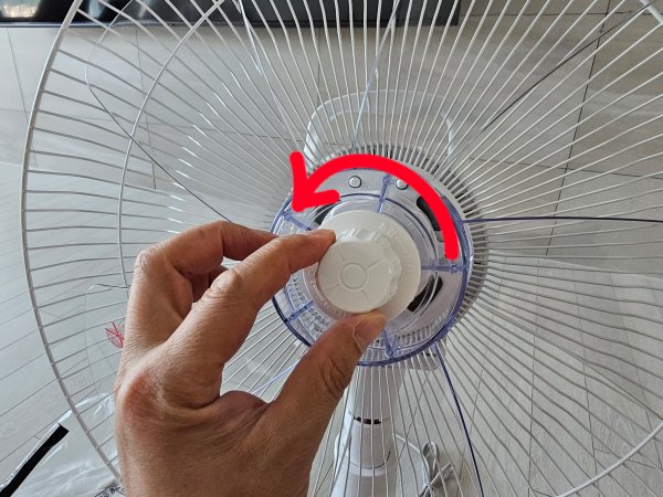 선풍기 조립순서 7