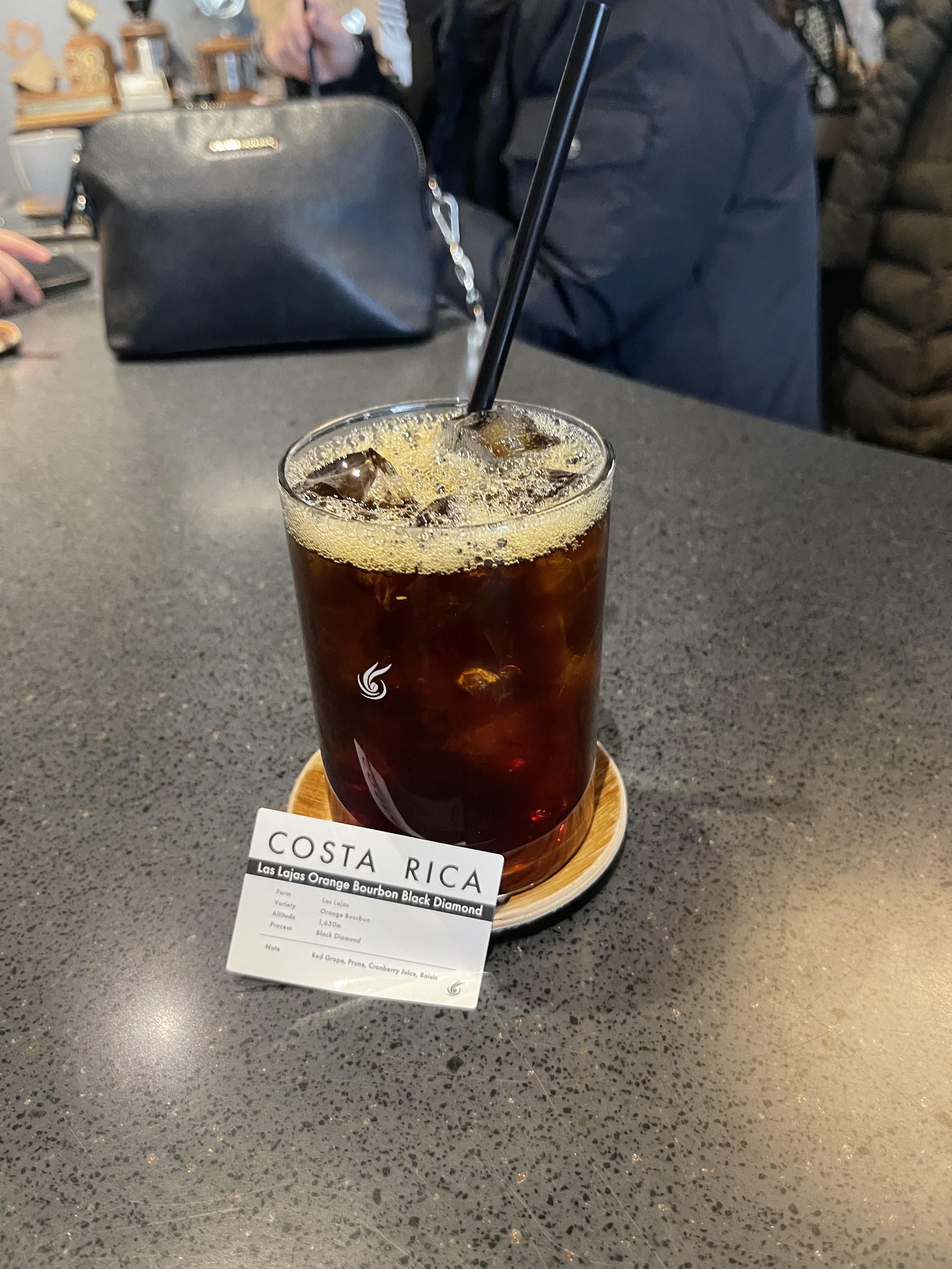 코스타리카 라스 라하스 블랙 다이아몬드 아이스