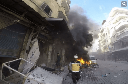 시리아 육군사관학교 드론